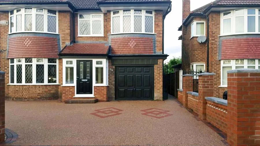 Resin bound surface installation