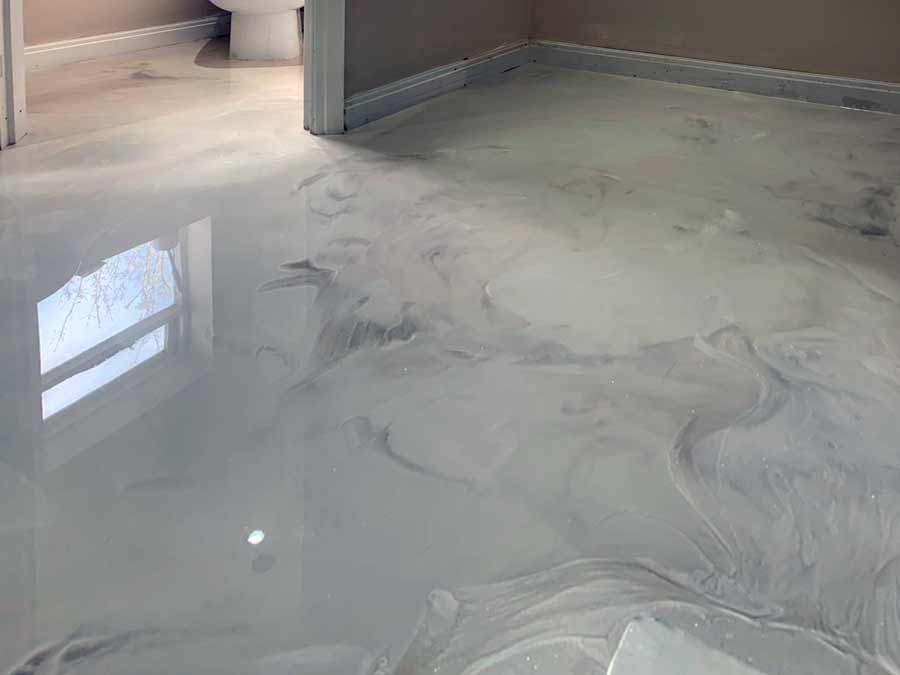 High build epoxy flooring for car parks